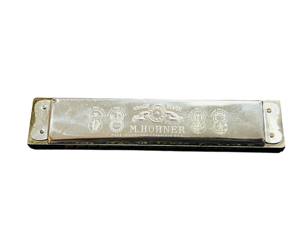 Vintage M. HOHNER echo harmonica C Key Germany W/original case