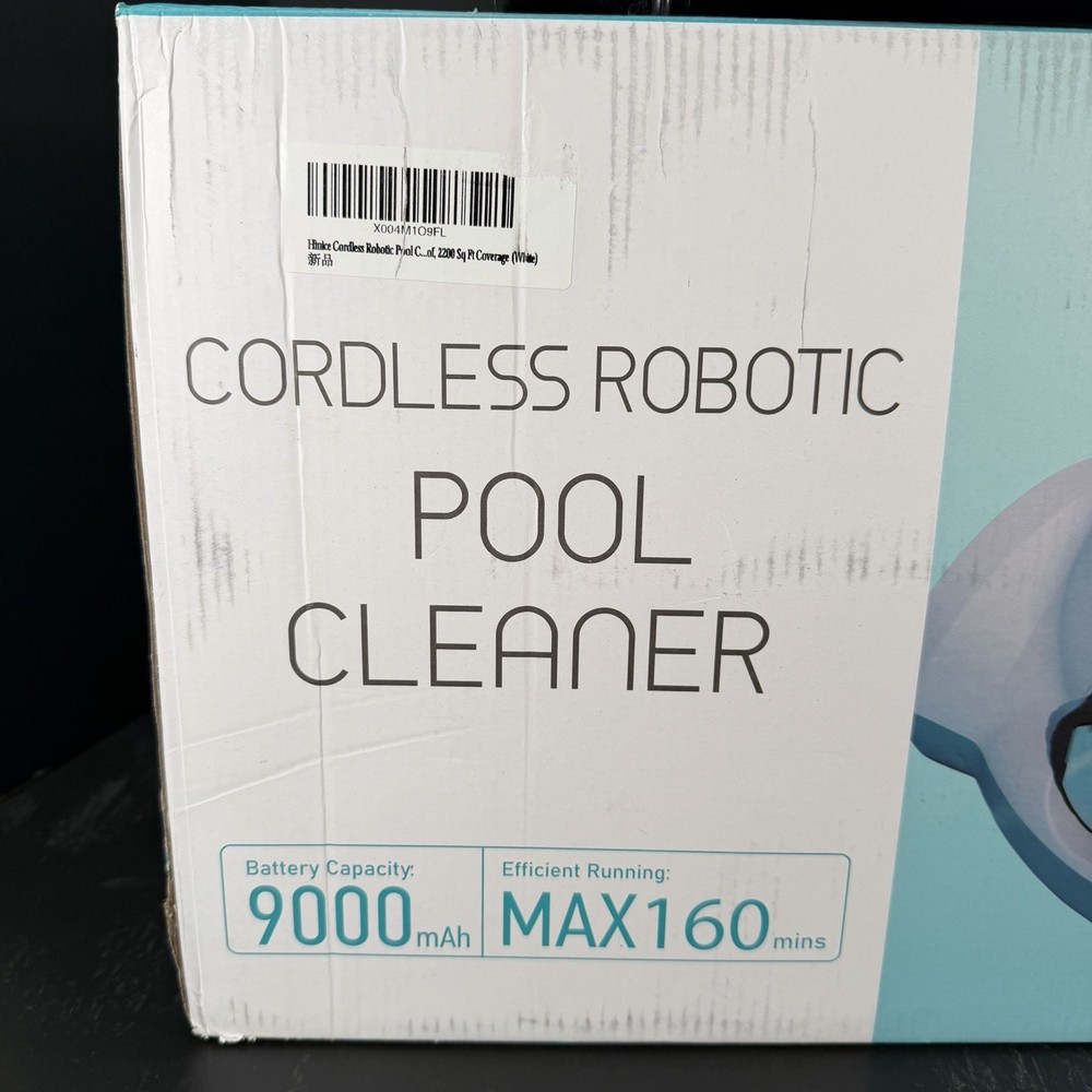 Cordless Robotic Pool Cleaner,Automatic Pool Vacuum Robot for In-Ground/Above Gr