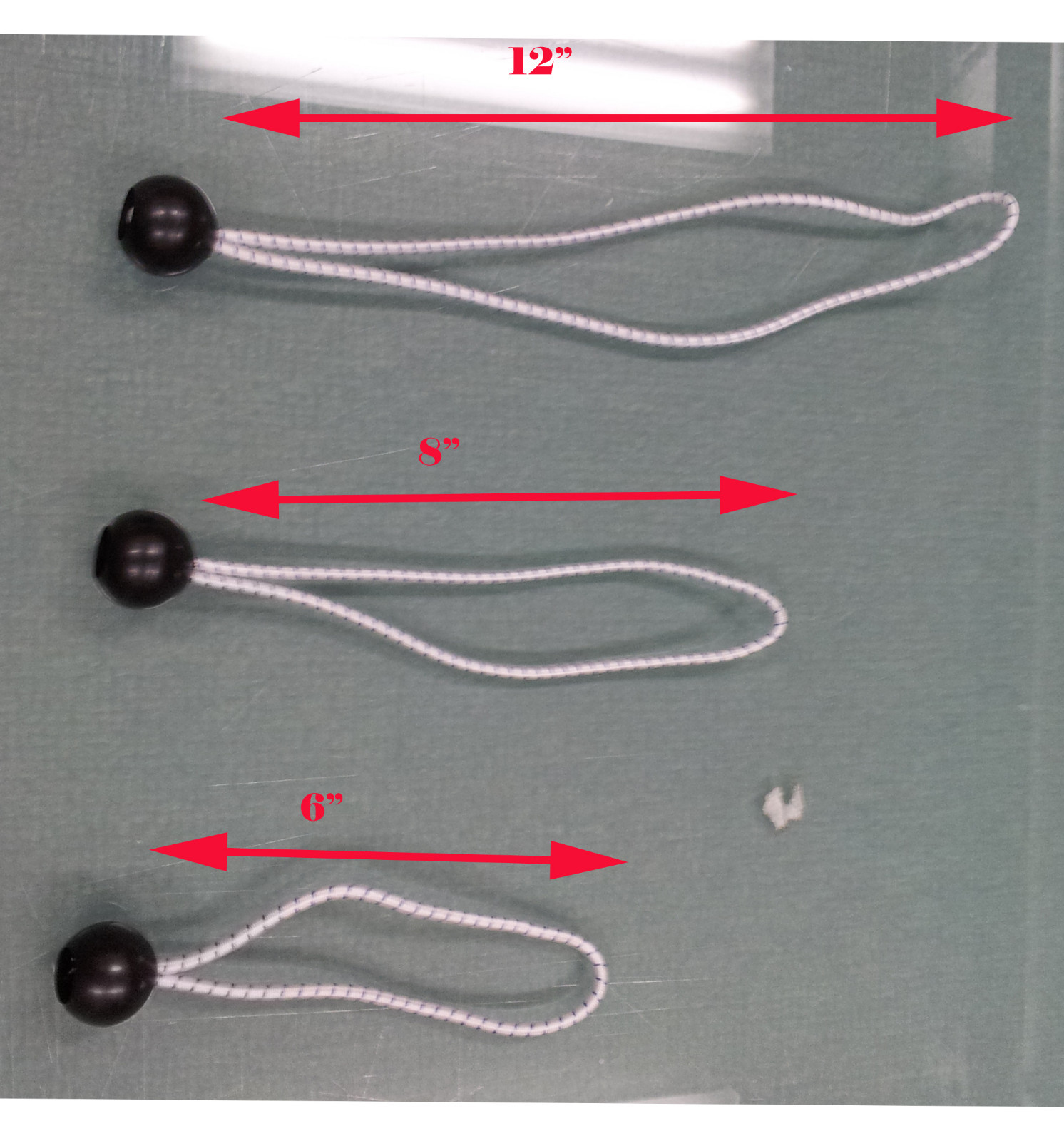 3/16" BUNGEE CORD BALL BUNGEES CANOPY TIE DOWNS STRAPS HEAVY DUTY TARP Tent