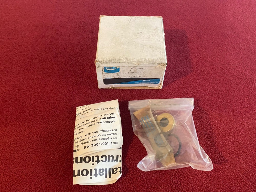 Bendix Field Maintenance Kit Two Compartment Reservoir Check Valve 282350