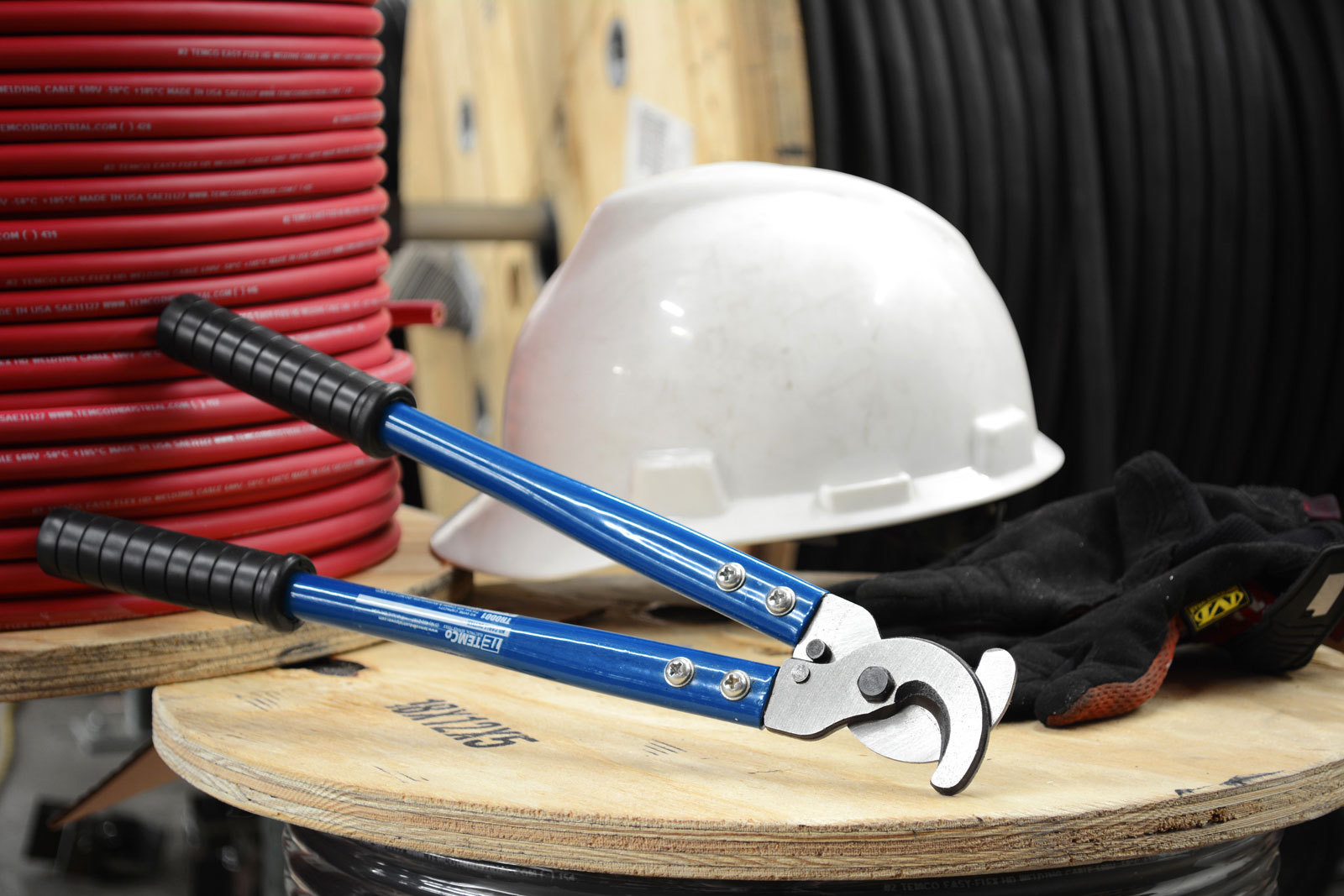 TEMCo HEAVY DUTY 12" 4/0 ga WIRE & CABLE CUTTER Electrical Tool 120mm2 NEW