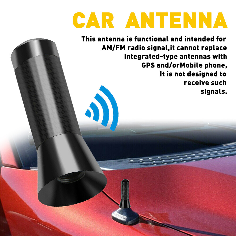 High Quality Car Short Antenna Stealth FM AM Radio Antenna Fit For Most Vehicle