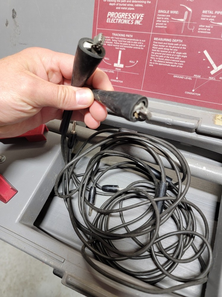 Progressive Electronics 501 The Tracker II Cable Locator System *READ BELOW*