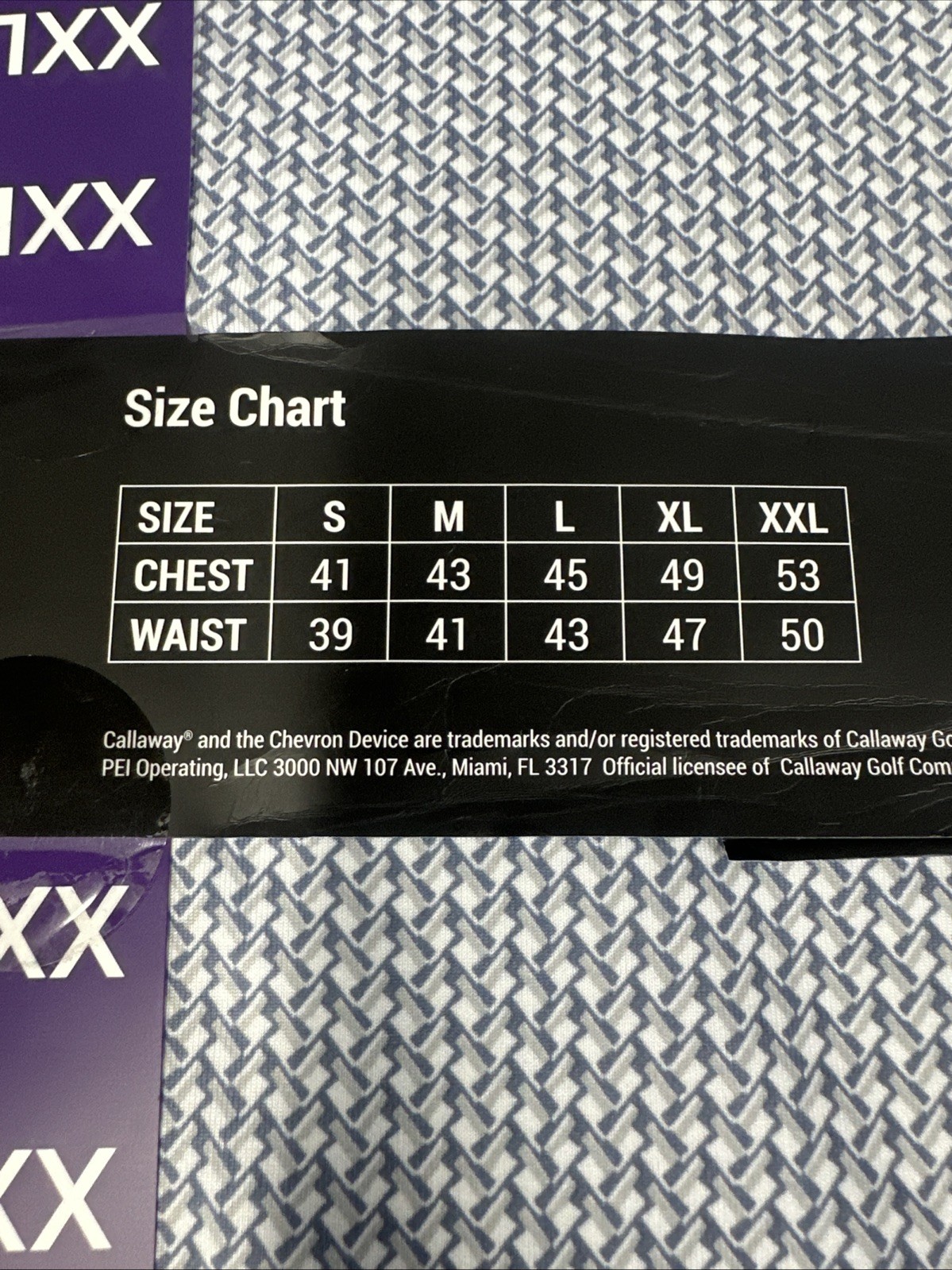 Callaway Men's Performance Golf Polo Moisture Wicking XXL White