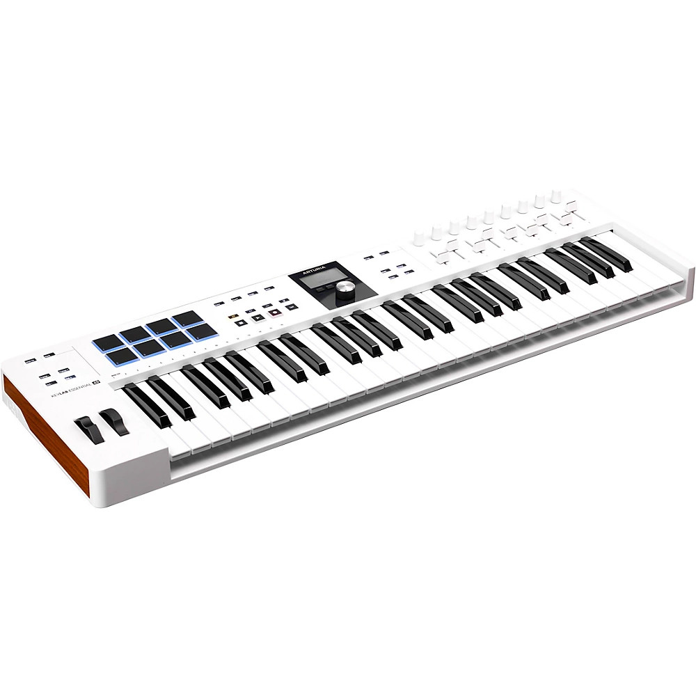 Arturia KeyLab Essential 49 mk3 MIDI Keyboard Controller White