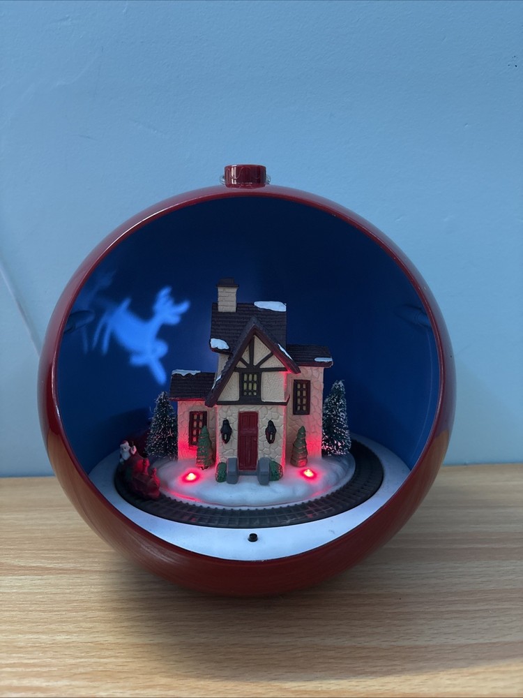 Studio Eulceo 8" Music & Motion Tabletop Ornament TESTED WORKING