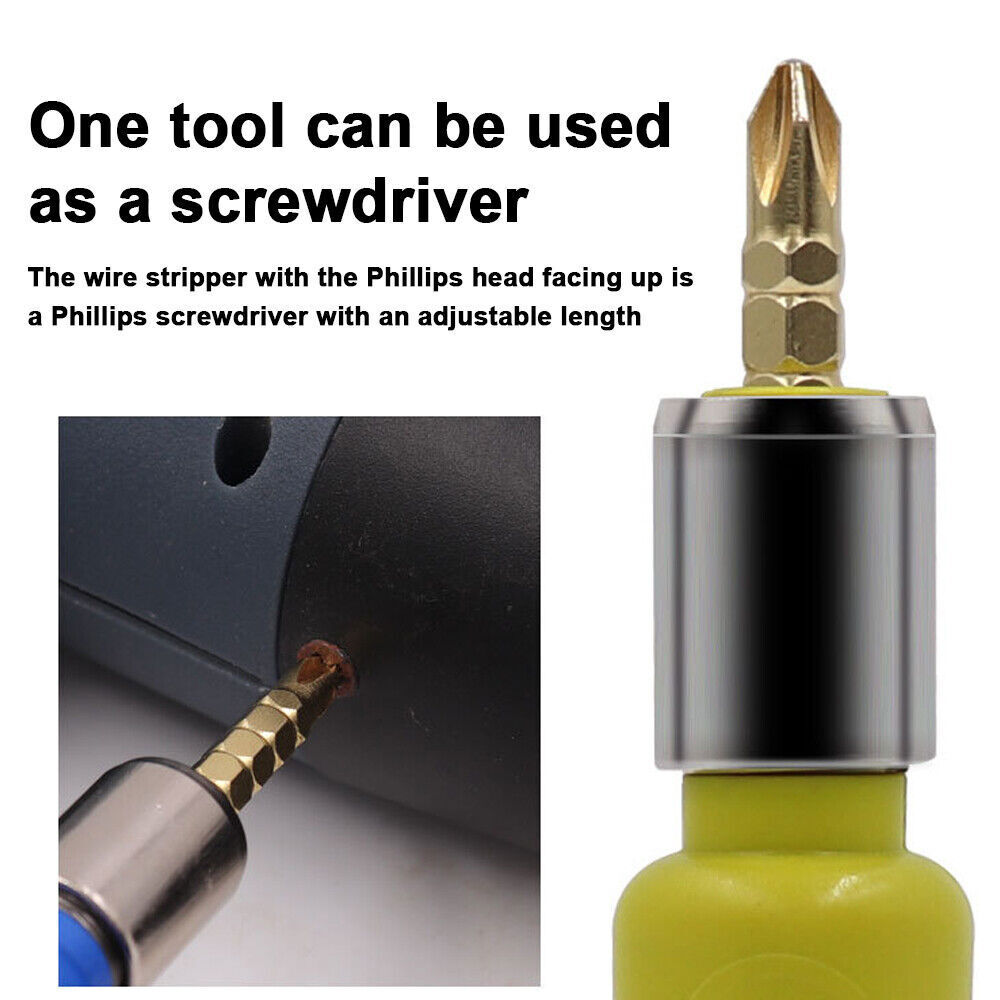 Drill Wire Stripper Fast Wire Stripping Tool Electric Wire Peeling Machine S1F6