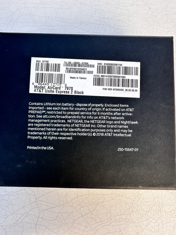 NETGEAR Unite Express 2 4G LTE Mobile Hotspot