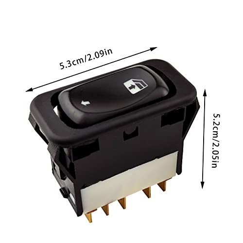 Power Window Switch Single Power Master Window Switch Button Car Replacement 1