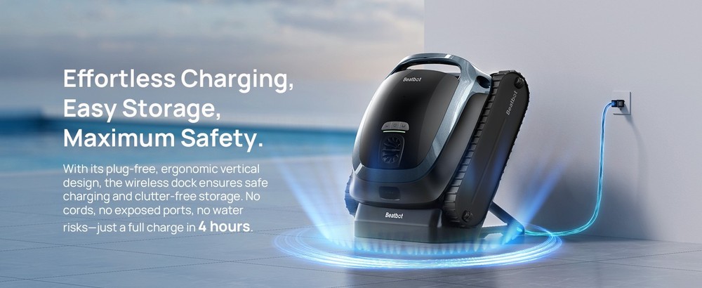 Beatbot AquaSense 2 Cordless Robotic Pool Vacuum Cleaner ( Used )