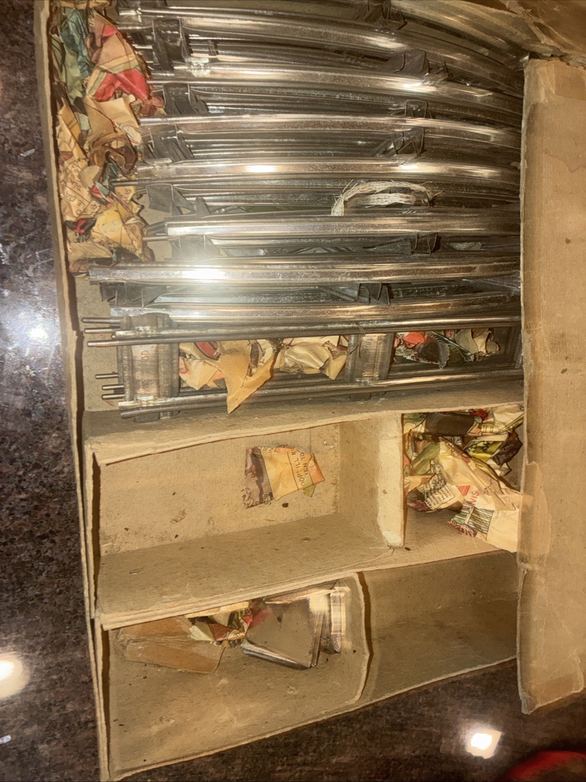 Ives Wind Up Train Set #4, , Box, Tracks, Key, Orig Paint, Running