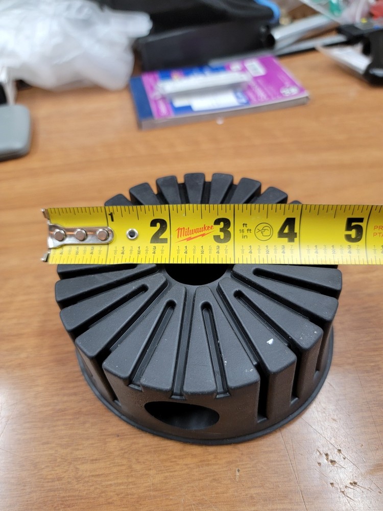Gauge Protector,4 in, Rubber. 2pk