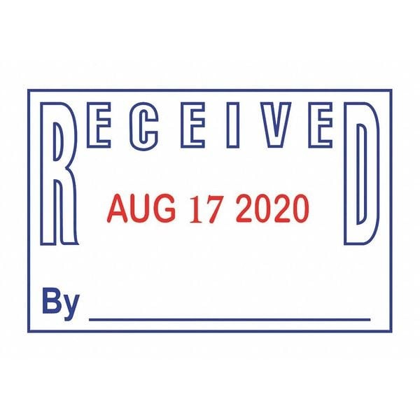 2000 Plus 038861 Message Date Stamp, 4 Bands, Received