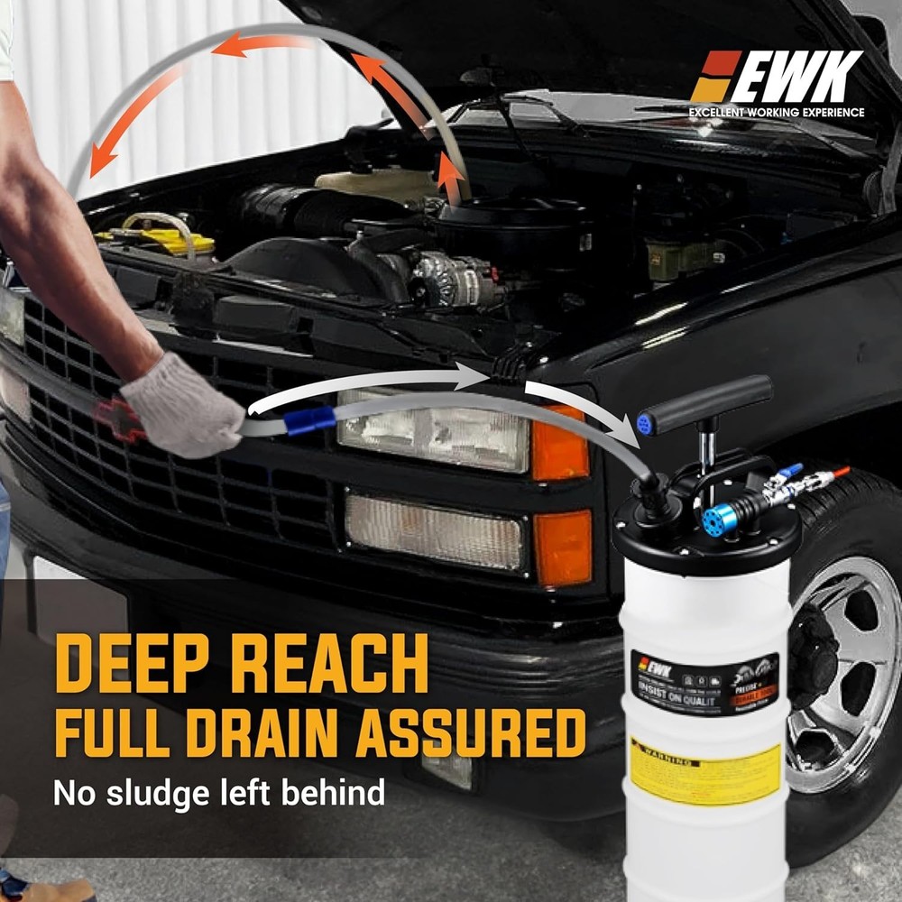 Versatile Oil Change Pump & Fluid Extractor - Ensuring Spill-Free Maintenance