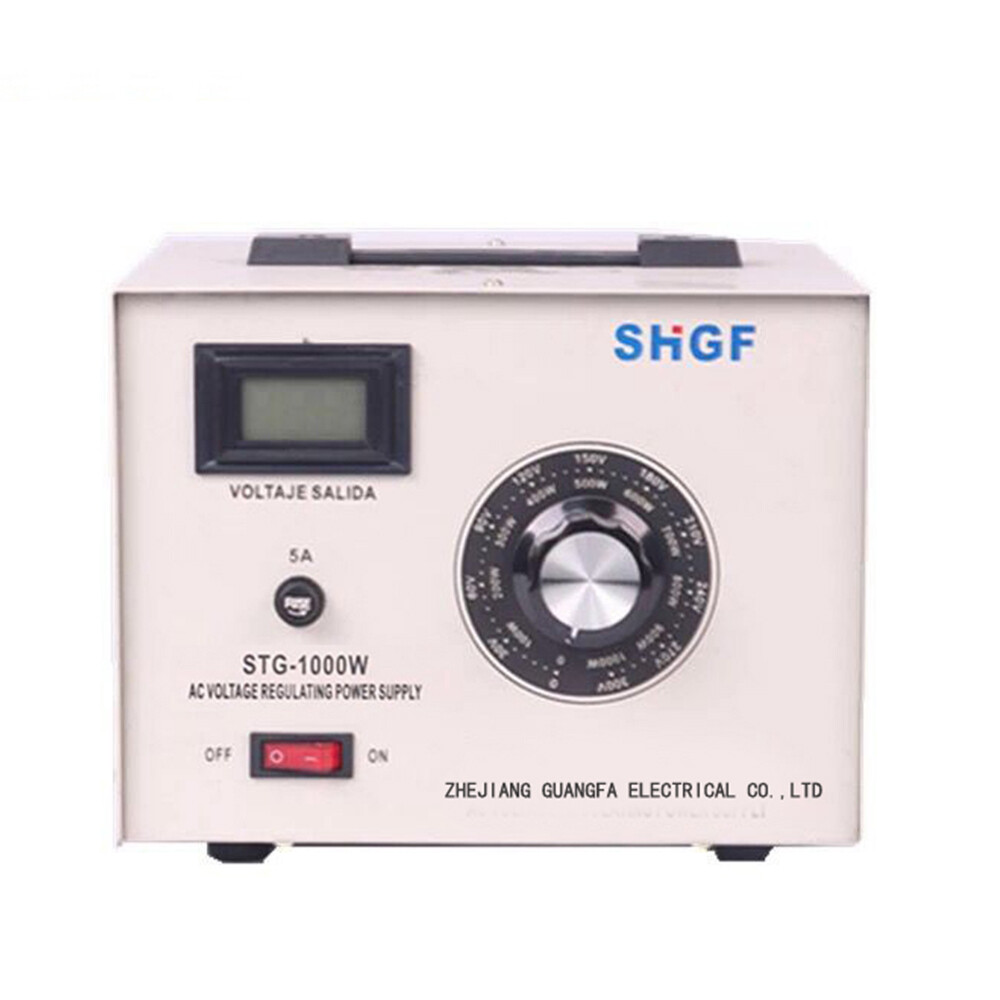 Variac Auto Transformer AC Variable Voltage Regulator Metered 1000W 0-300V USA