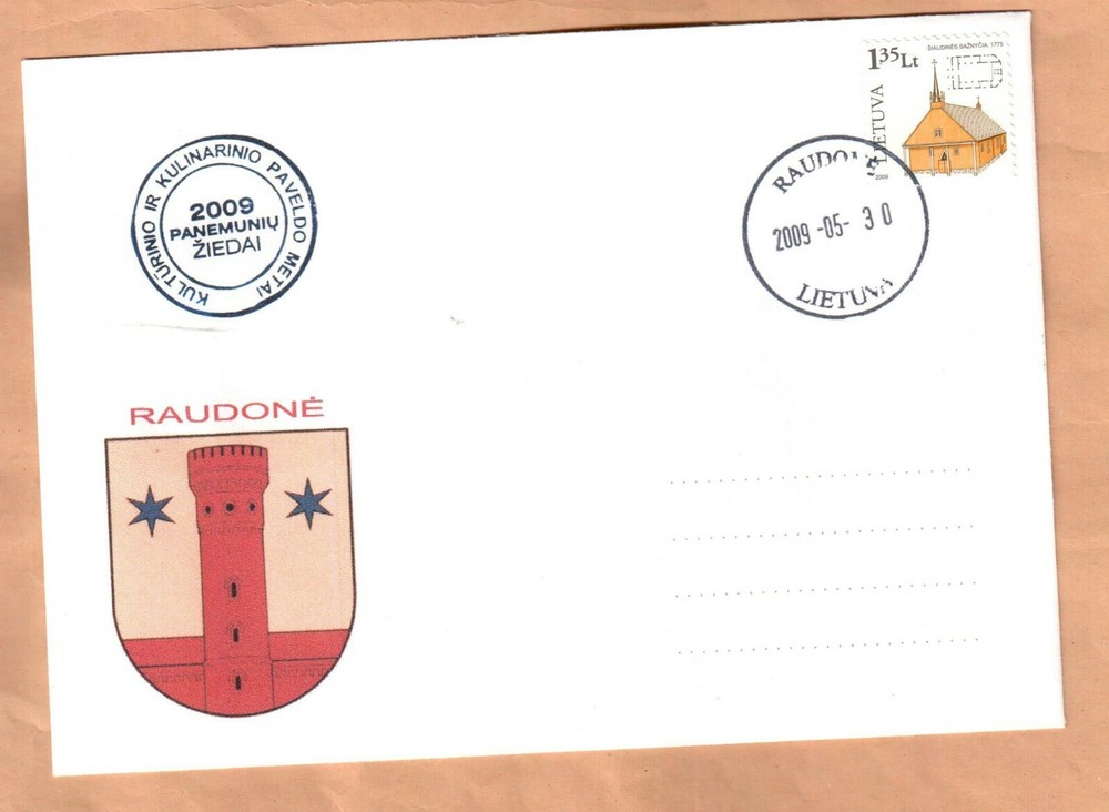 Cover Lithuania 2009 Raudone