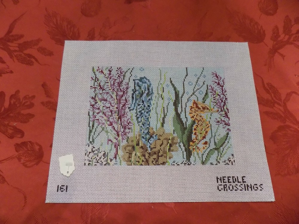 HAND PAINTED SEAHORSES