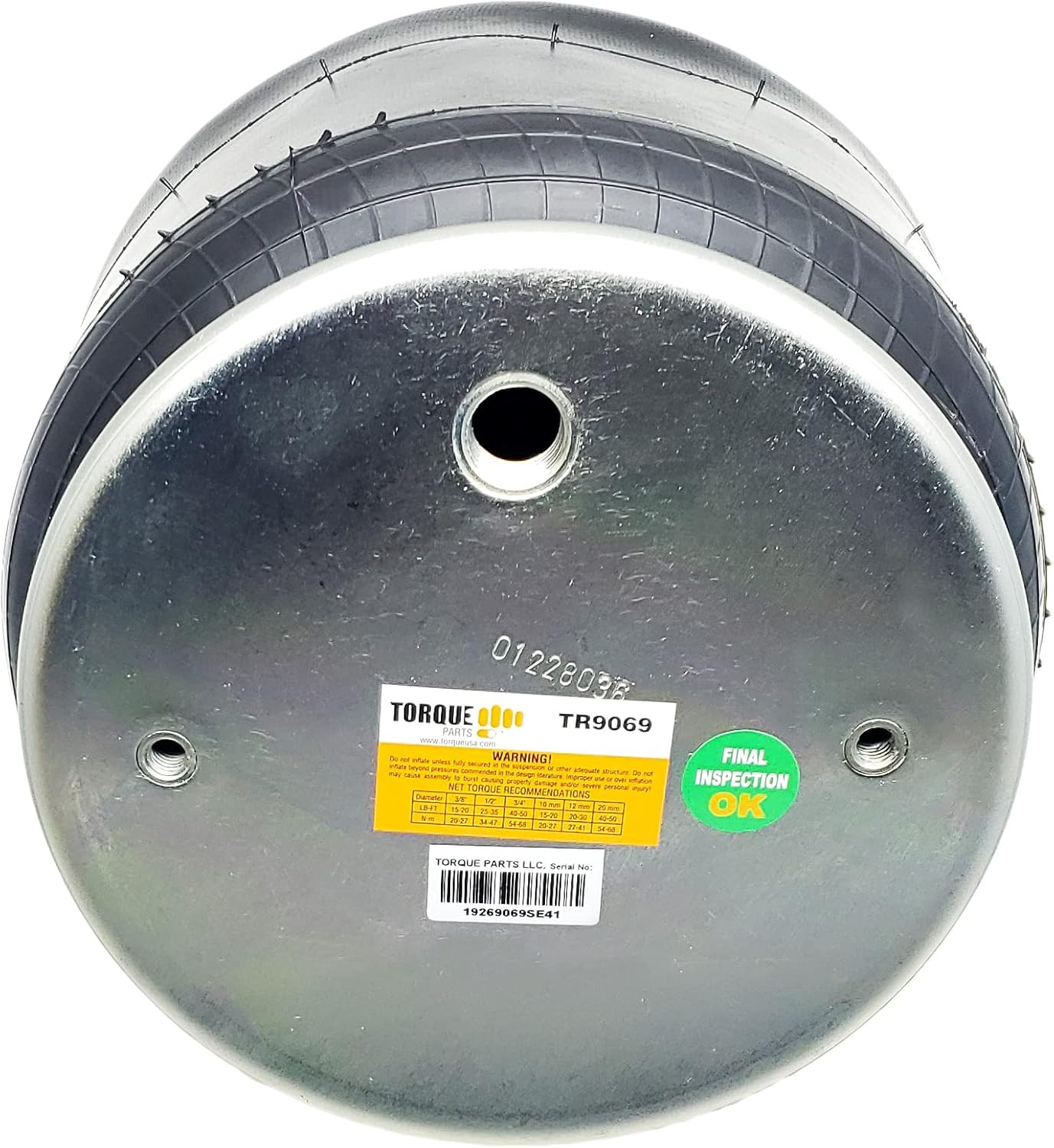 2 Pack of Air Spring Bag for Peterbilt Trucks (Replaces Firestone 9069, 8813, W