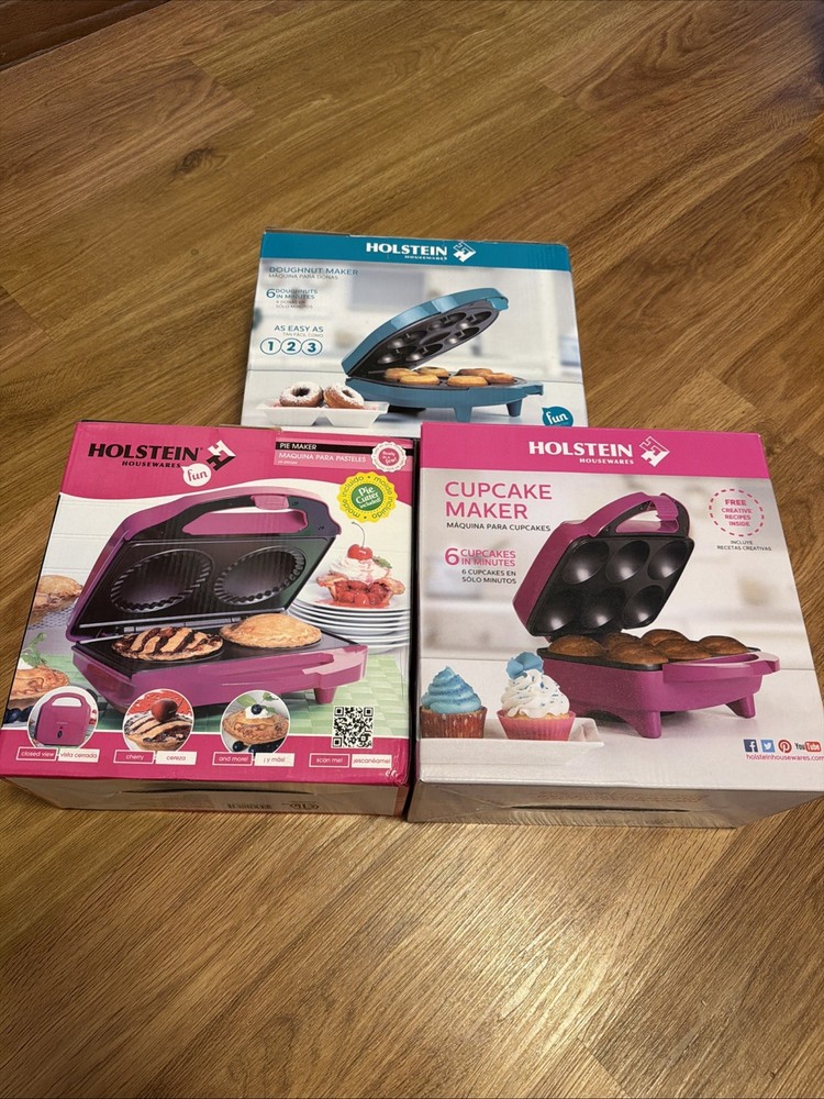 Holstein Housewares Doughnut, Pie & Cupcake Makers