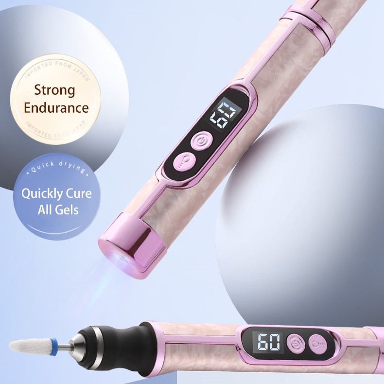 Electric Toe Nail Grinder Drill For Thick Toenails Set Manicure Pedicure Tools