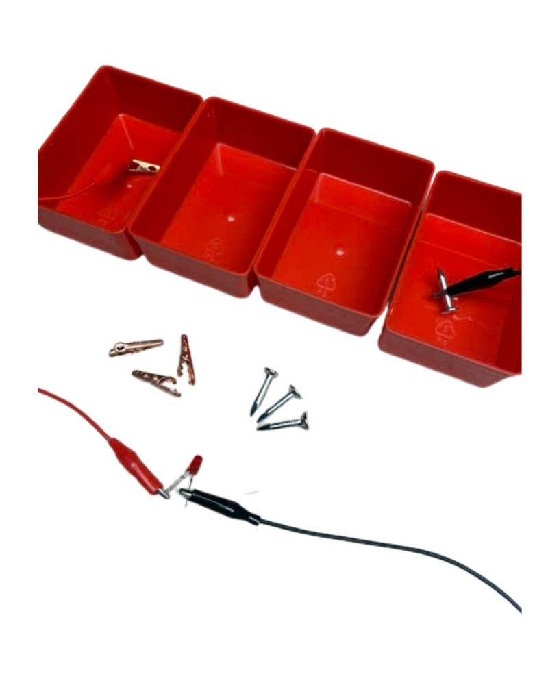 Component Kit for DIY Lemon Battery Science Fair Experiment Project STEM