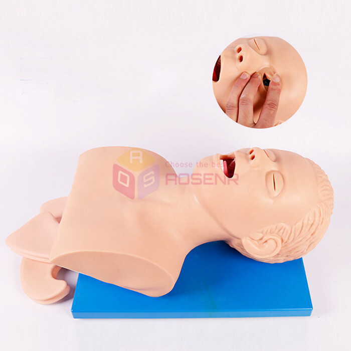 Electronic Tracheal Intubation Simulator Intubation Manikin Study Teaching Model