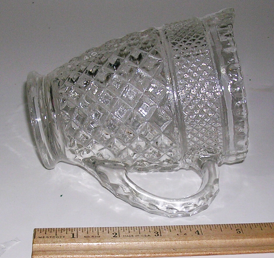 Vintage 5" Glass Pitcher