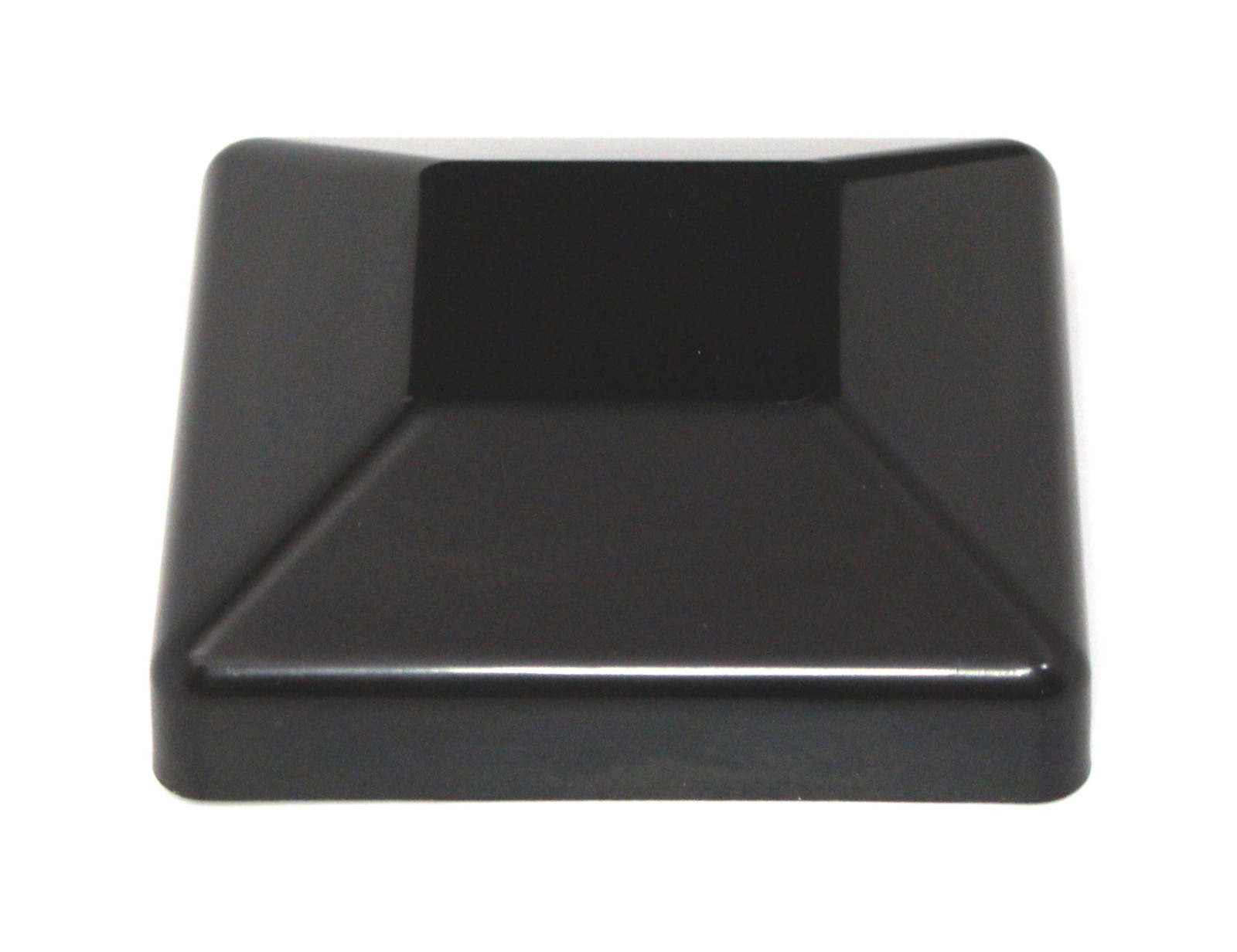 Plastic Fence Post Black Caps 4X4 (3 5/8") Bulk Pack DISCOUNTS + FREE SHIPPING