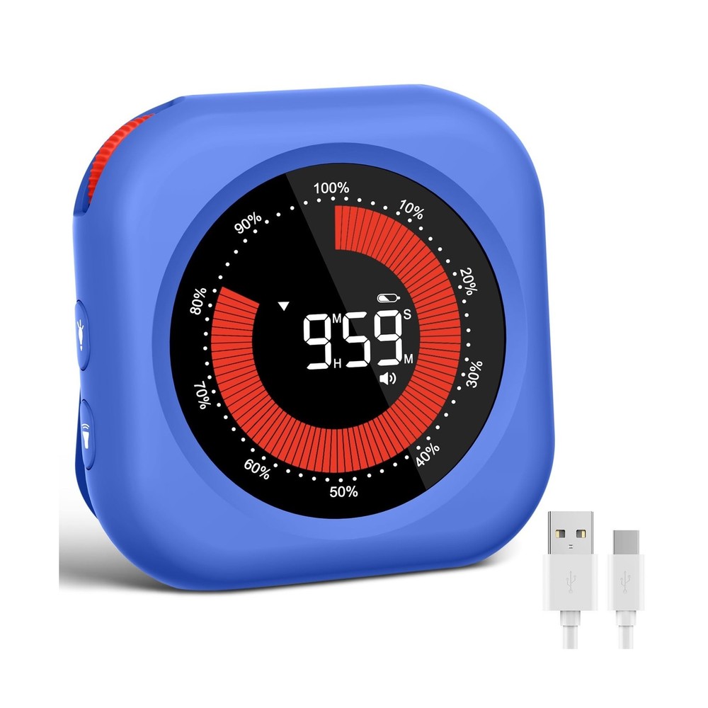 Visual Timer for Classroom Rechargeable, 10-Hour Digital Timers wit... Fast Ship