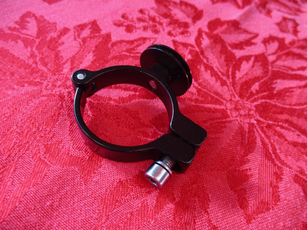 Cable guide pulley with 34.9mm clamp