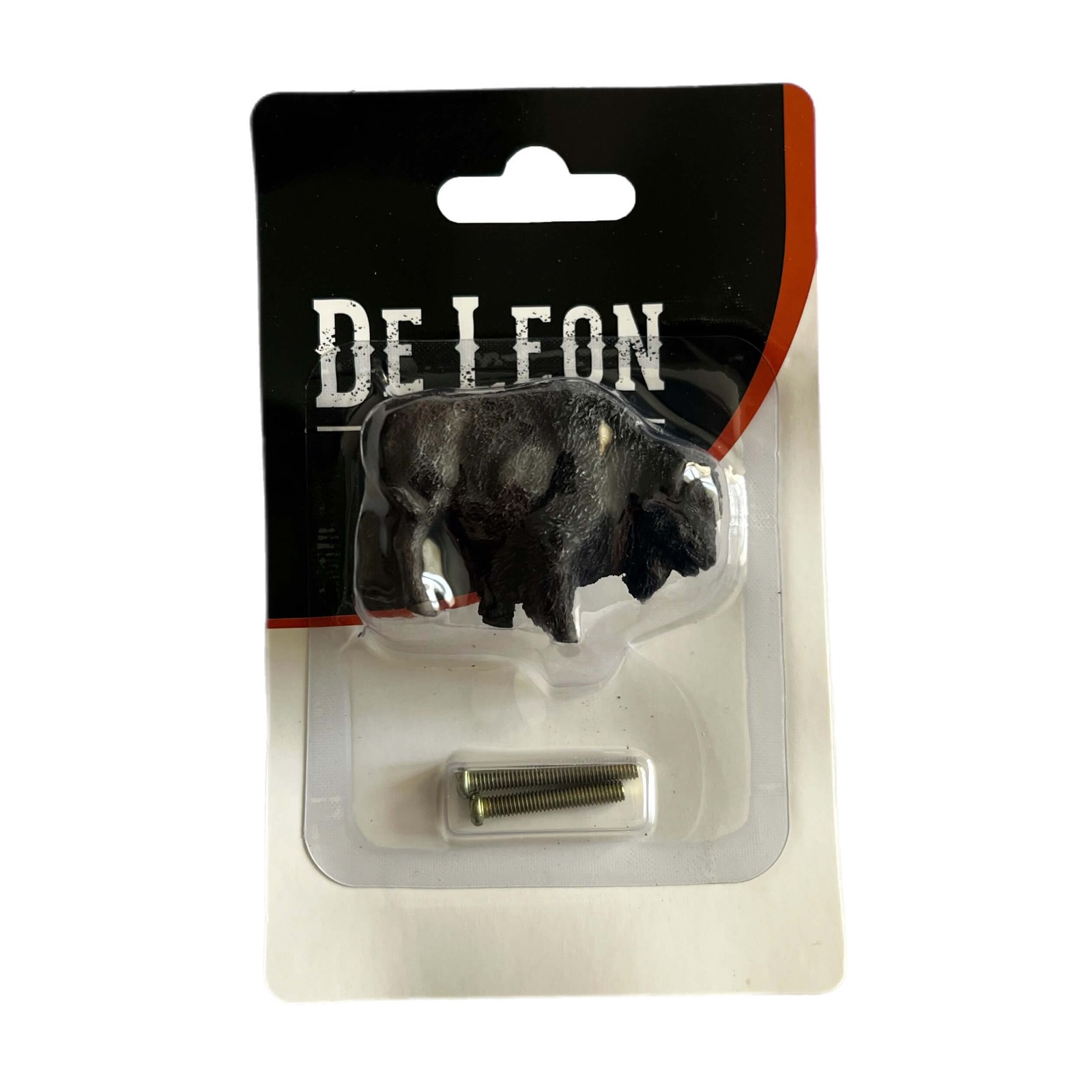 Buffalo Bison Drawer Pull Cabinet Knob Western Ranch Resin Hardware 2.8 in