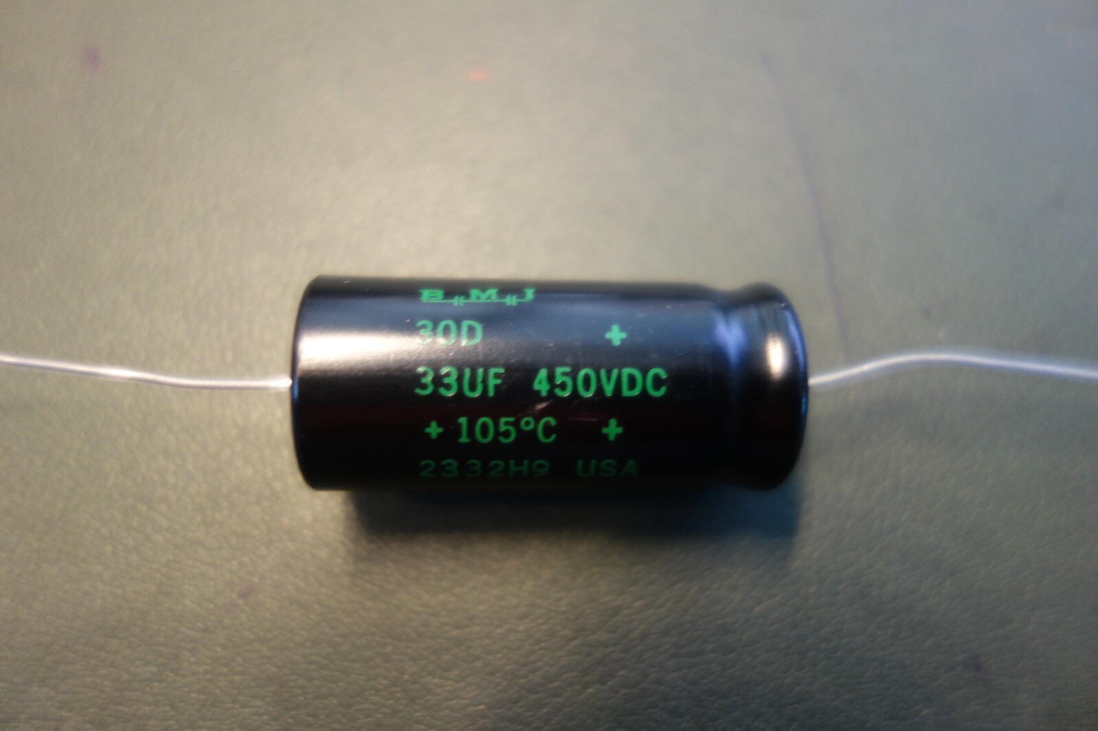 BMI 30D 33 Uf Mfd  450V 105 Deg C Axial Capacitor Tube Audio Amplifier USA Made