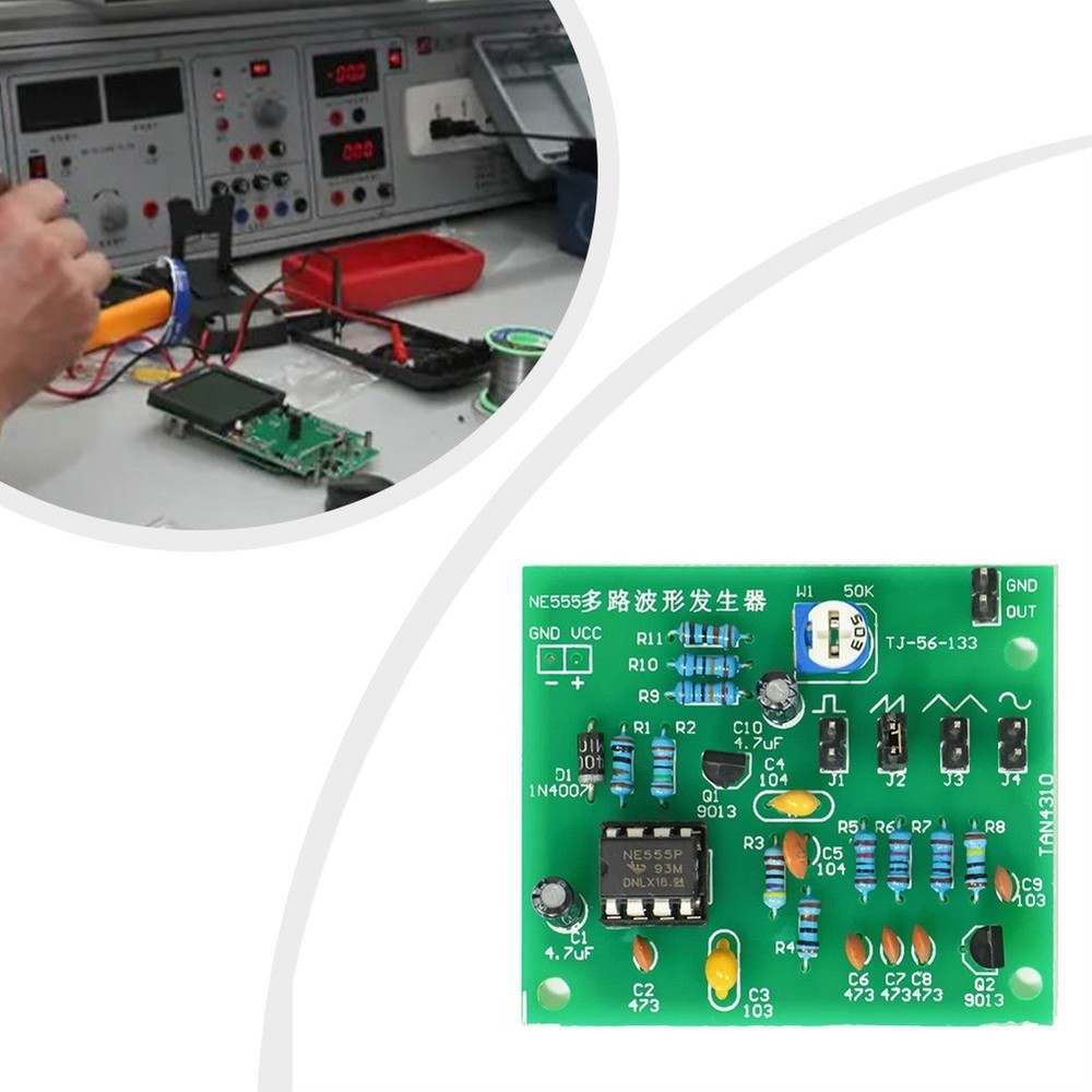 Multi Channel NE555 Generator Kit for Innovative Electronics Solutions