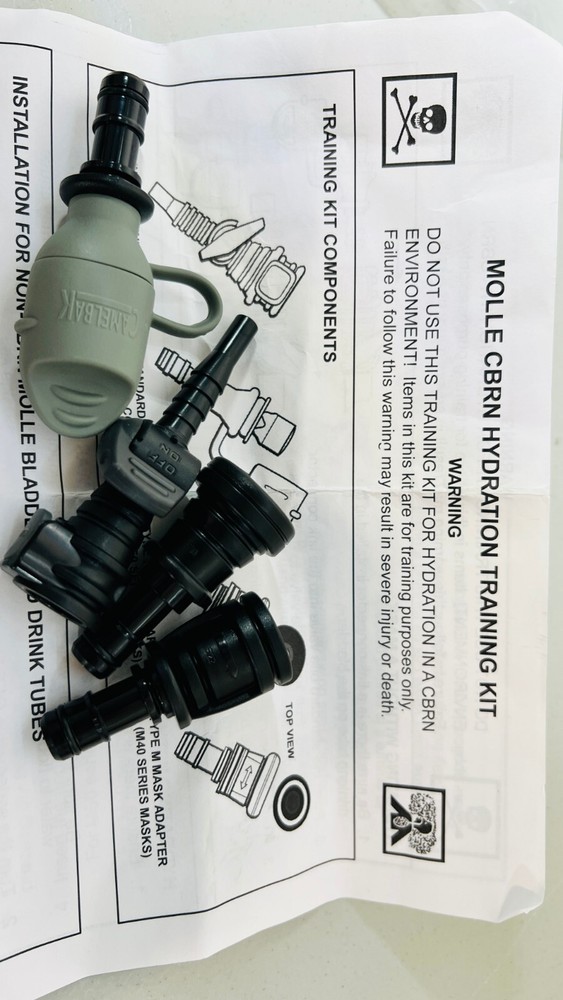 Camelbak Multi-purpose Prsnl Hydration System Type 2 CBRN Hydration Trng Kit 4Pc