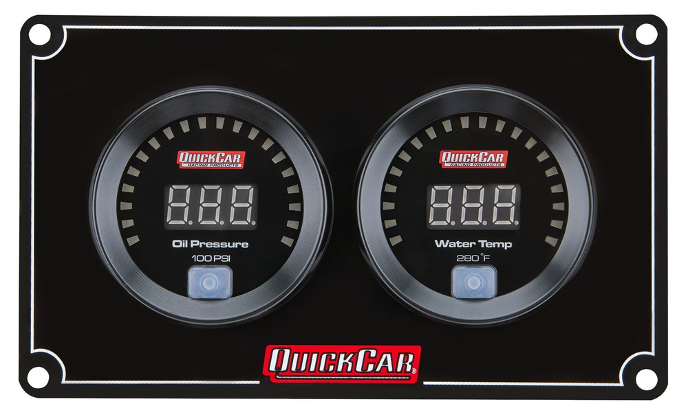 Digital Fits 2-Gauge Panel OP/WT