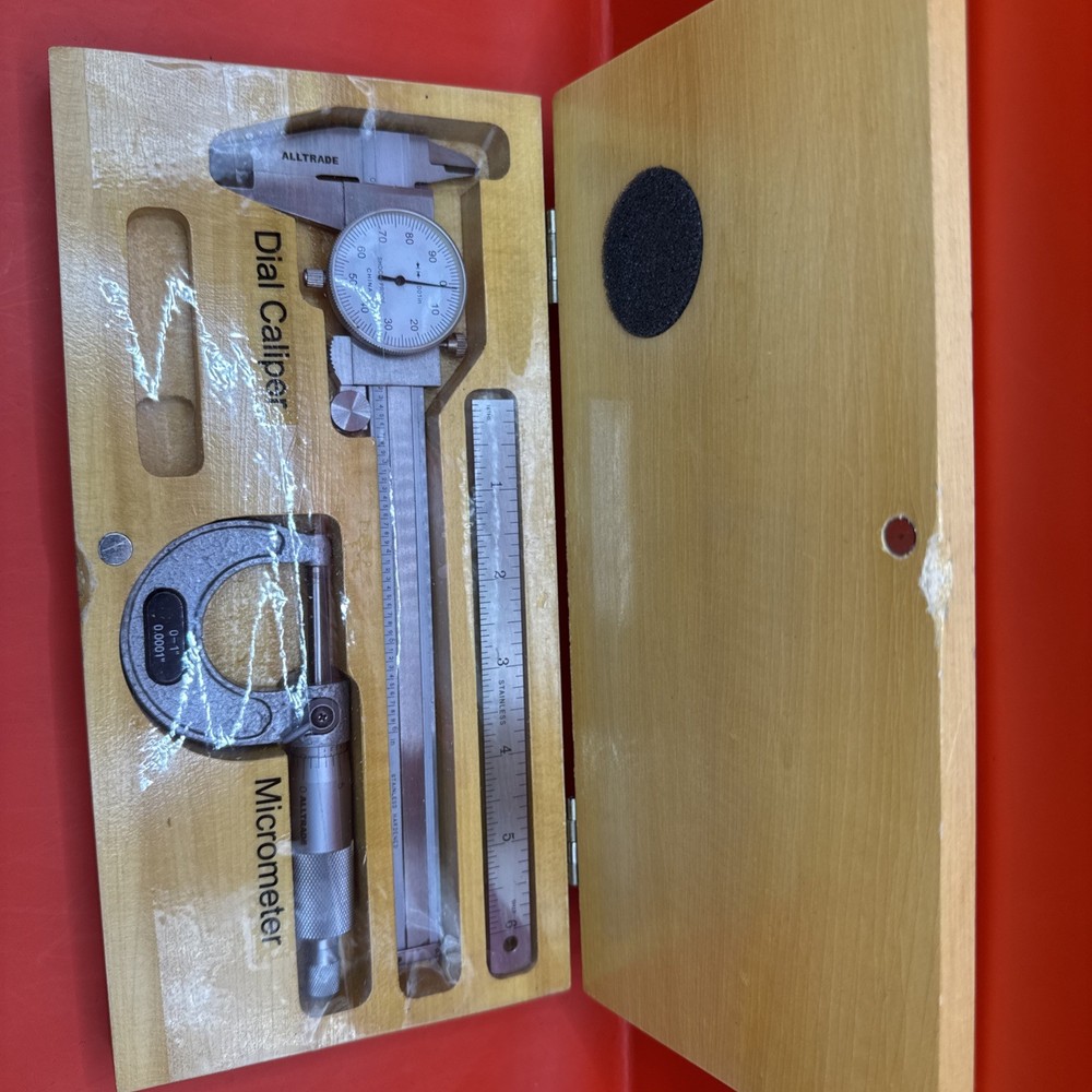 ALLTRADE 3 PIECE PRECISION MEASURING SET