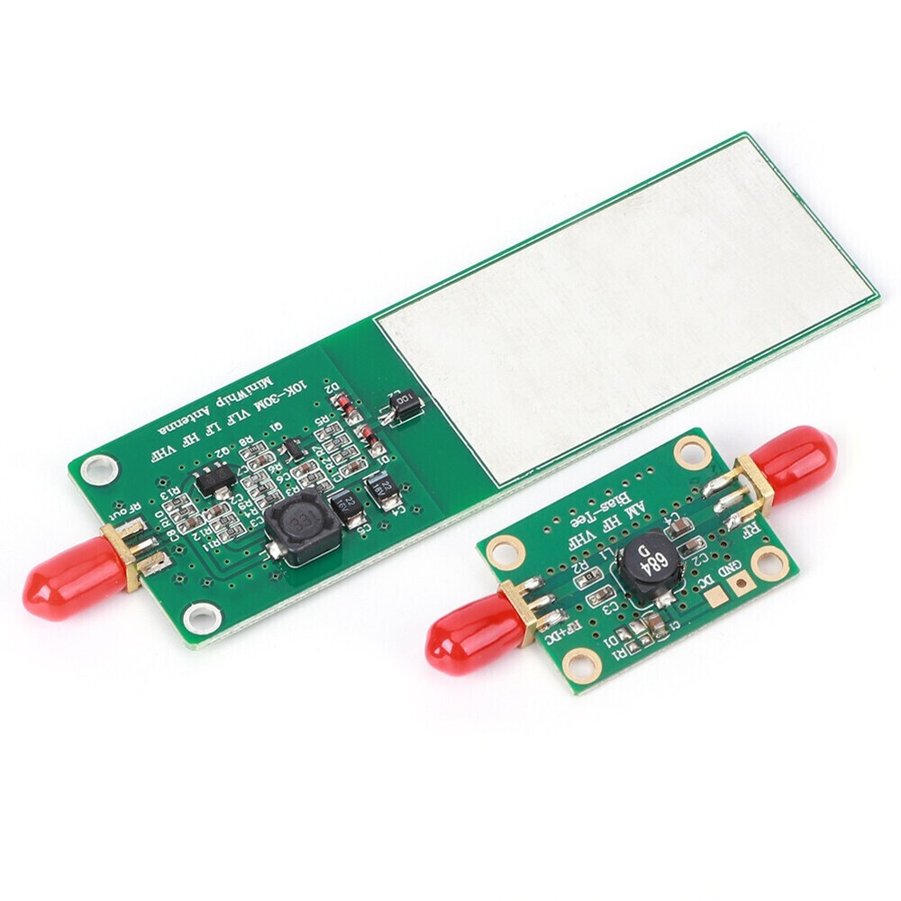 2Pcs Mini‑Whip Active Antenna RTL‑SDR Short Radio Receiver Electronic