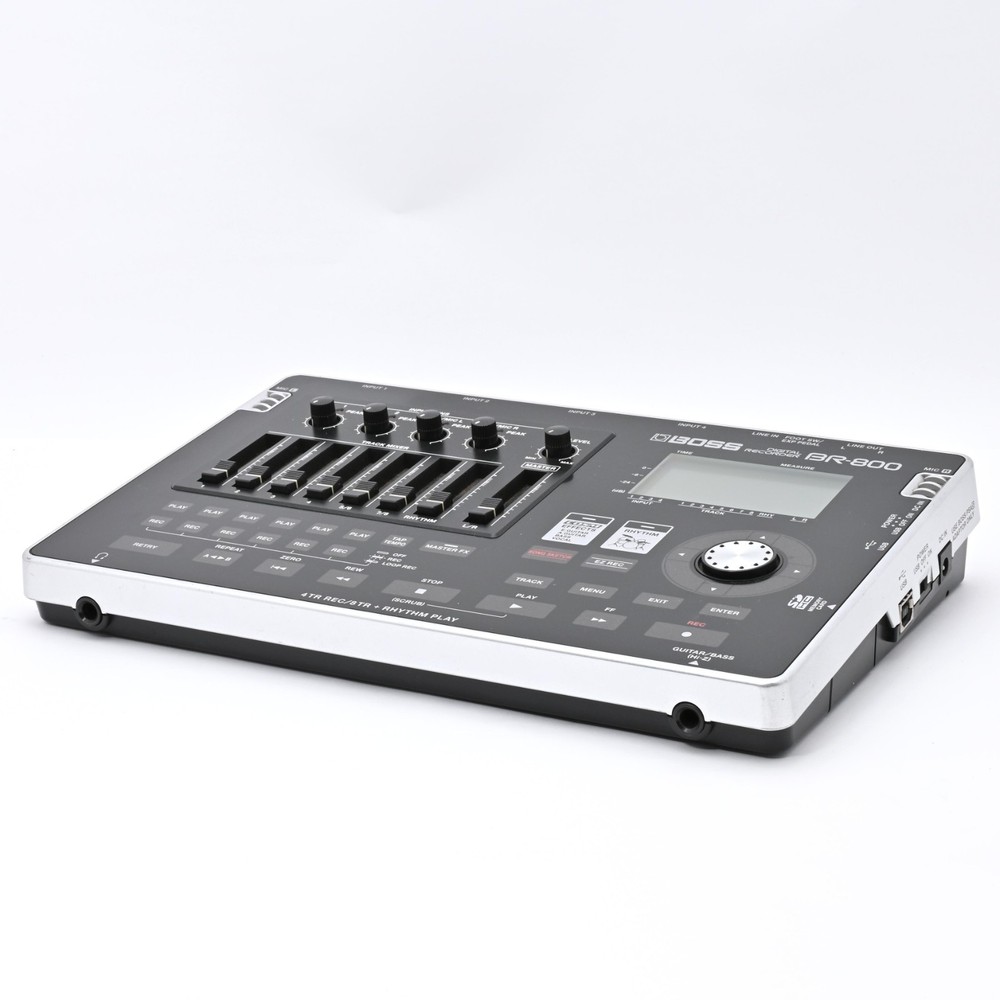 BOSS BR-800 Digital Recorder MTR Multitrack Studio w/ Accessories Tested Working