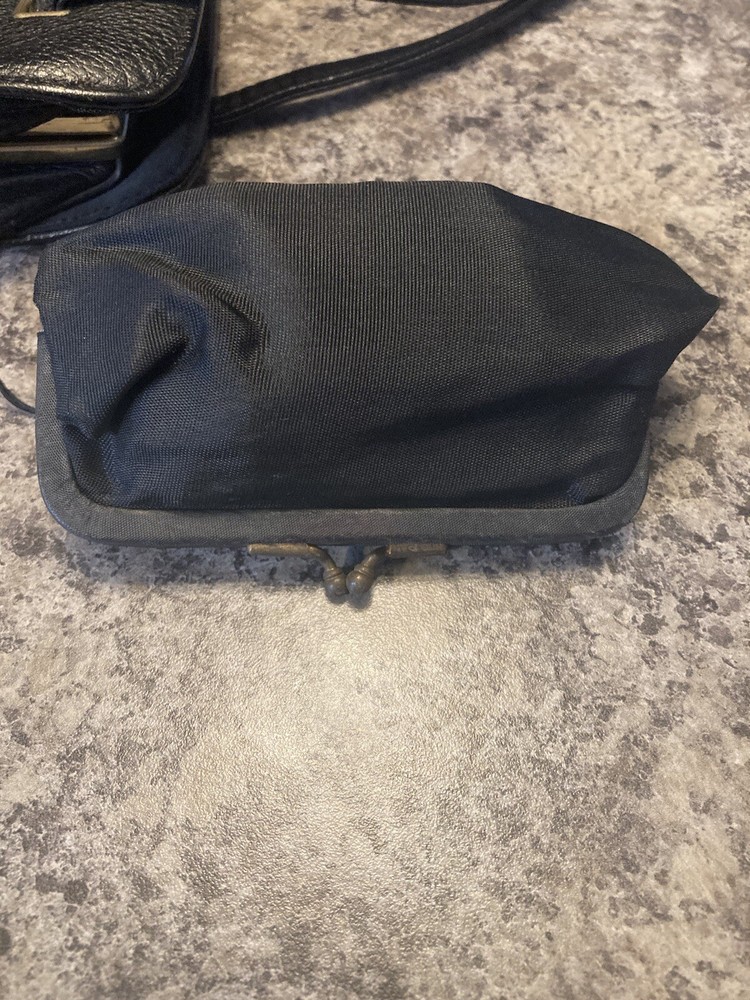 Kerrybrooke black leather purse (Sears Robuck & Co.)
