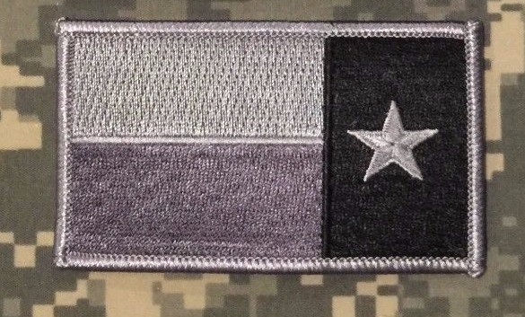Subdued Urban TEXAS State Flag Patch