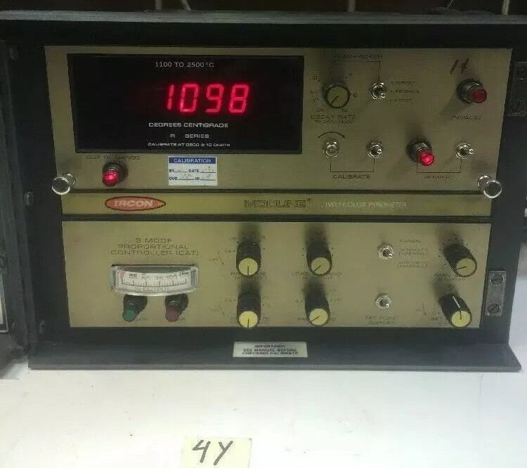 IRCON Modline Plus "R" Series Two-Color Pyrometer Controller Warranty!