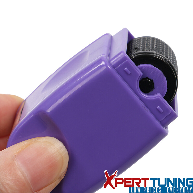 Mini Confidentiality Roller Stamp Messy Code Security Self-Inking Stamp Covering