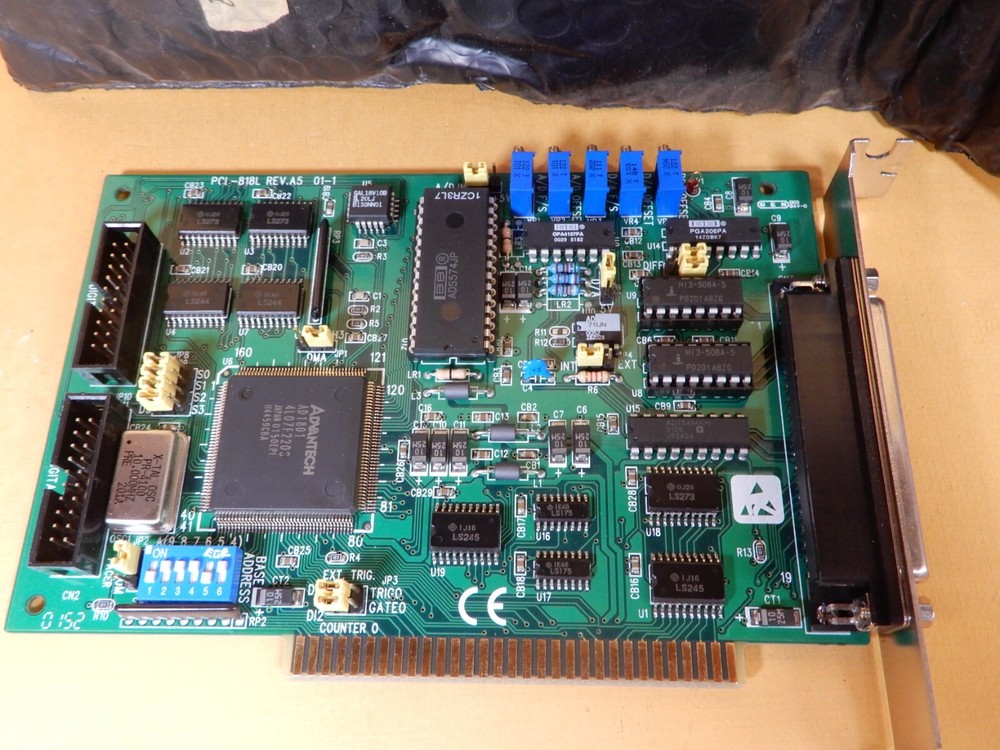 Advantech PCL-818L DAQ Card Fried During Testing AS IS