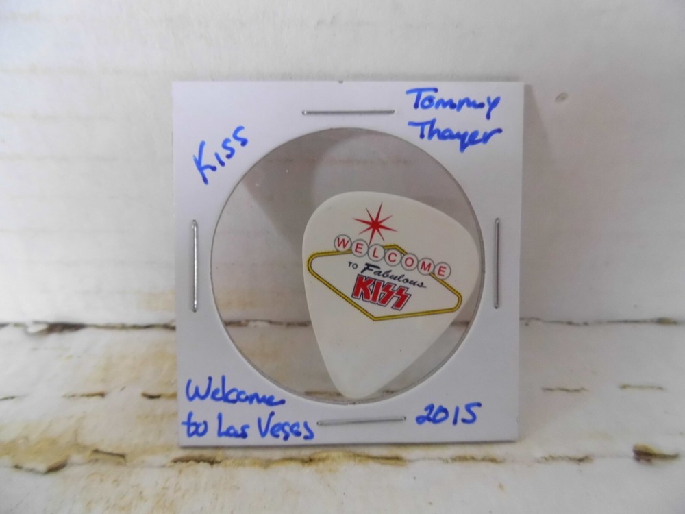 KISS "TOMMY THAYER" 2015 GUITAR PICK~READ DESCRIPTION #15~4