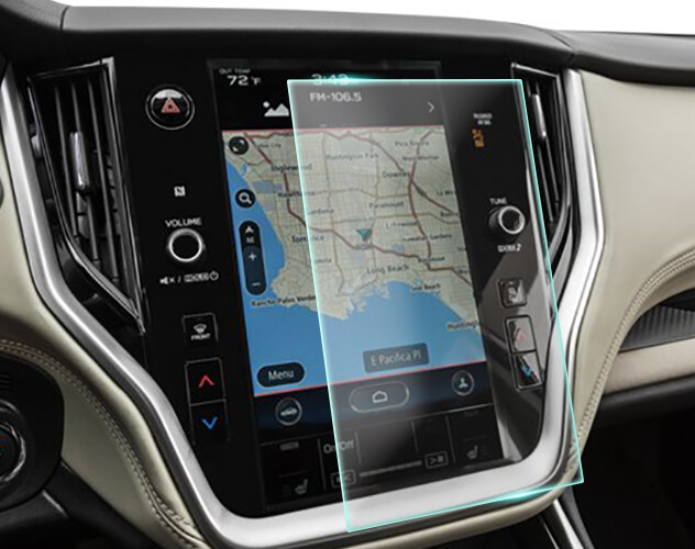Crystal Clear Screen Protector for 2020 Subaru Legacy Vehicle Navigation