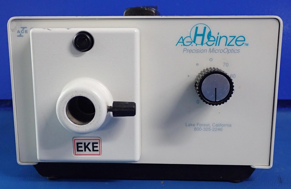 AG HEINZE ACE I EKE Light source for . w/ Ring light, AC Power Cord