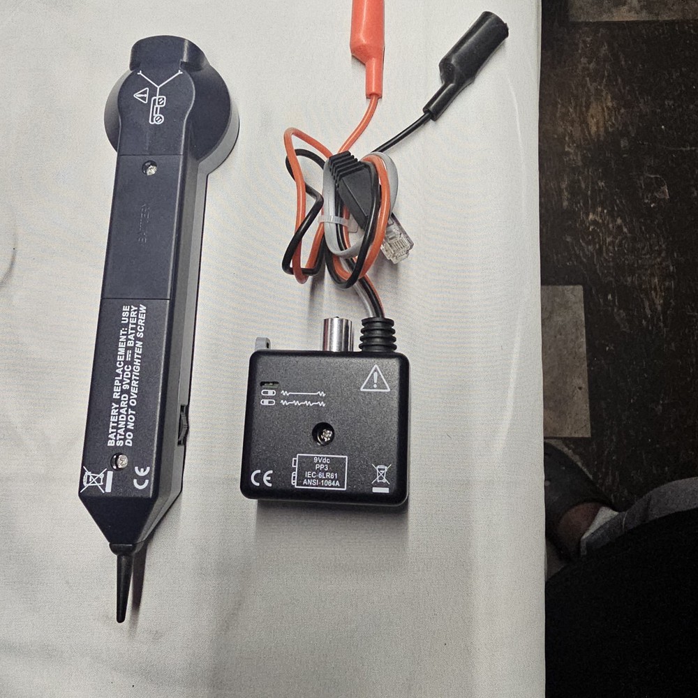 Tempo/Progressive Electronics Tone Sender and Inductive Amplifier (Probe)