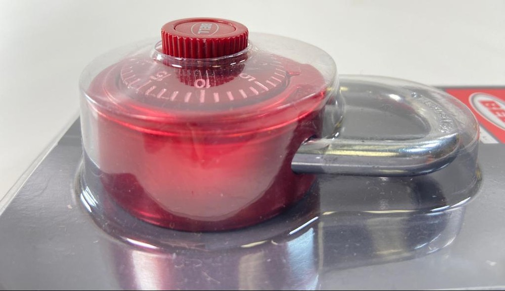 Bell Armory 100 Combination Padlock - Red