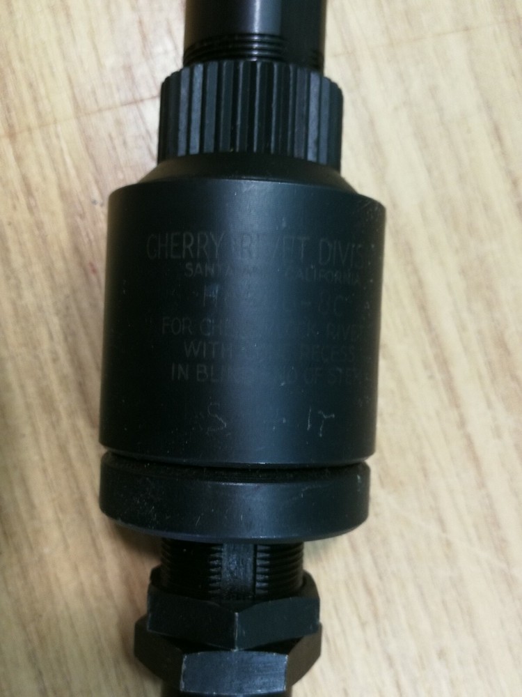 Cherry Aerospace Textron 3/16" Cherrylock Countersink Pulling Head H640B-8C *