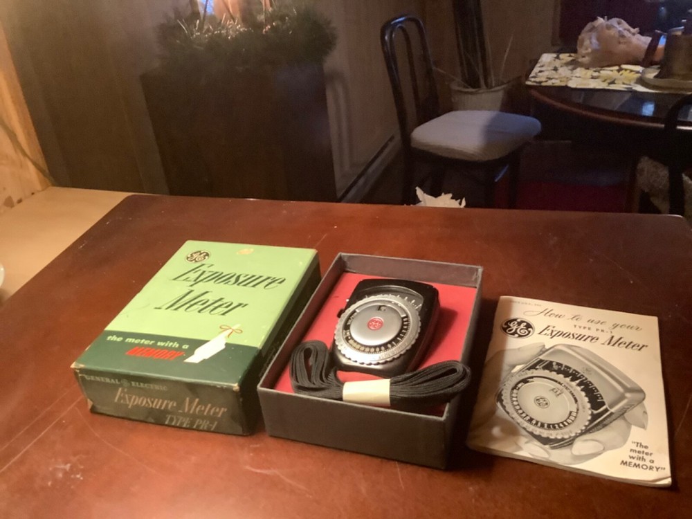 General Electric exposure meter